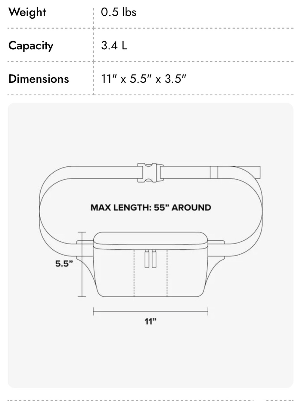 Calpak Luka Belt Bag / Chocolate - Picture 4 of 4